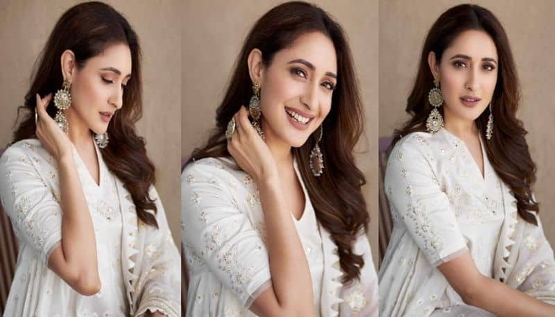 Actress Pragya Jaiswal attracts with her beautiful smile