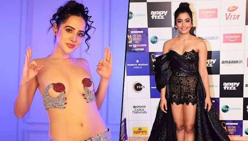 Video and Photos: 'Rashmika Mandanna is Urfi Javed 2.0', say fans, as they are not happy with actress' BOLD short dress 