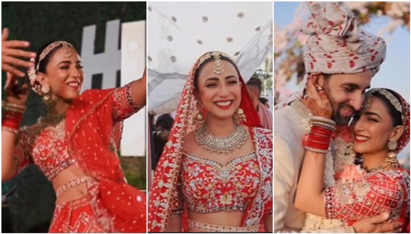 Pakistani Actress Ushna Shah reacts to people slamming her for dressing up like an Indian bride sgk