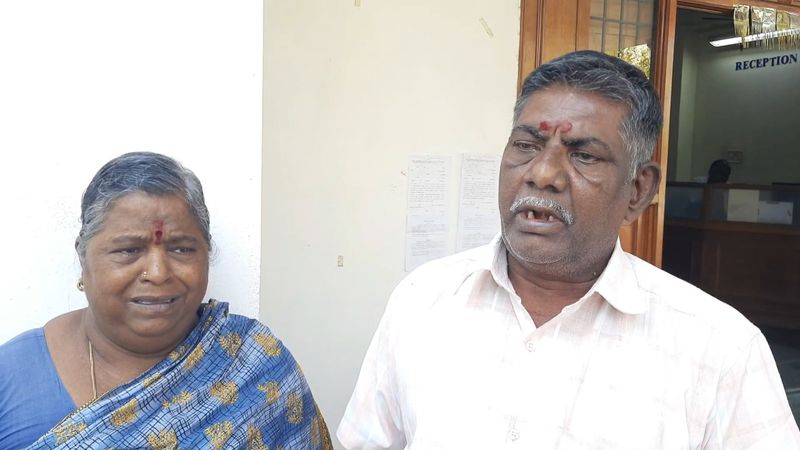 old pair petition to district collector in puducherry for asset issue