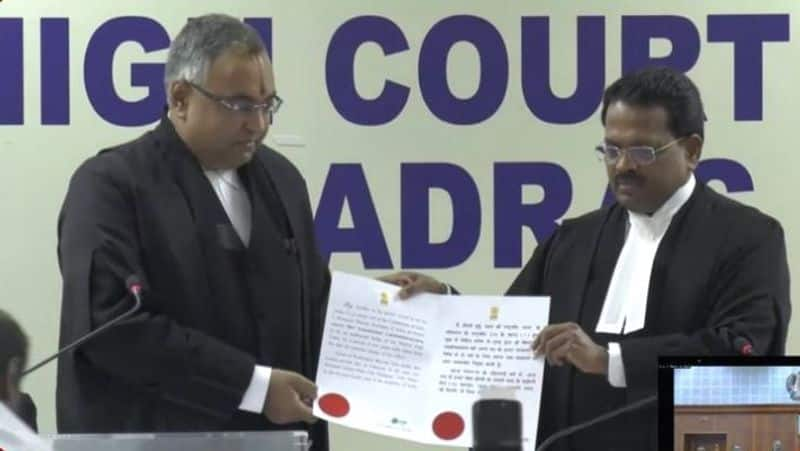 V. Lakshminarayanan was sworn in as Additional Judge of Madras High Court