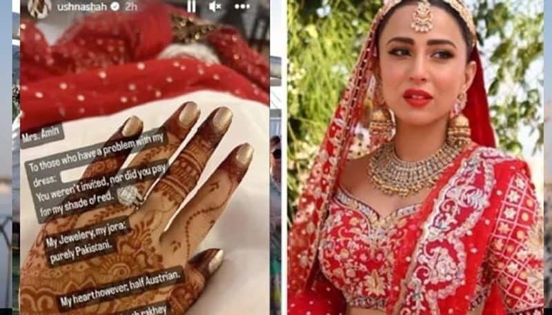 pak actors wedding attire which looks like indian is now in controversy hyp 