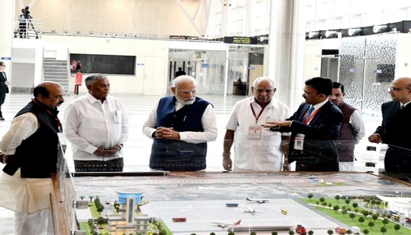 BS Yediyurappa Happy for Shivamogga Airport Inaugurated on His Birthday grg