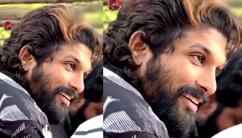 Iconstar Allu Arjun new look gone viral