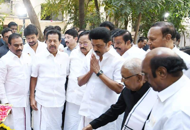 cm mk stalin visit periyar memorial holl on his birthday