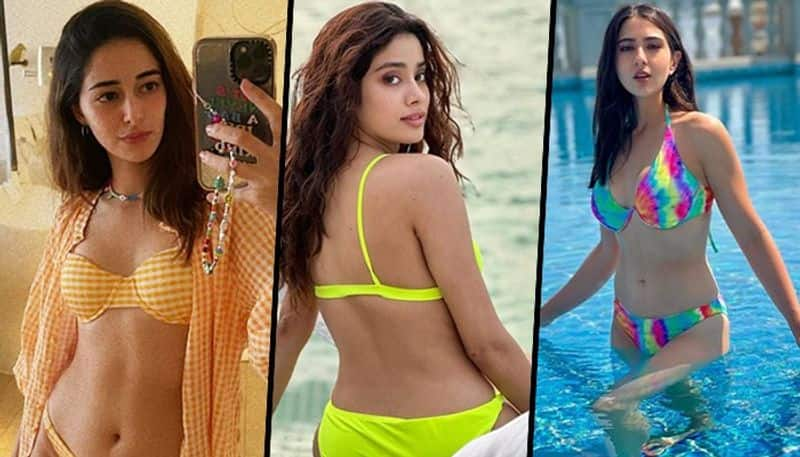 SEXY Photos: Ananya Panday, Janhvi Kapoor, Sara Ali Khan - 7 actresses who look HOT in Bikini vma