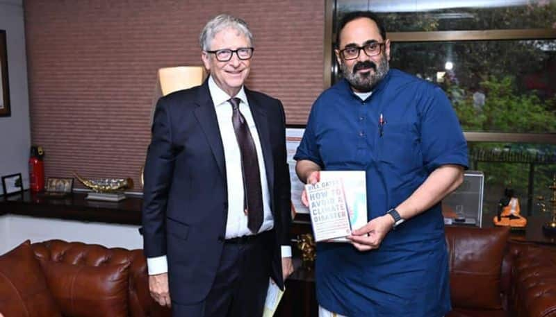 Bill Gates Meet Minister Rajeev Chandrasekhar apk