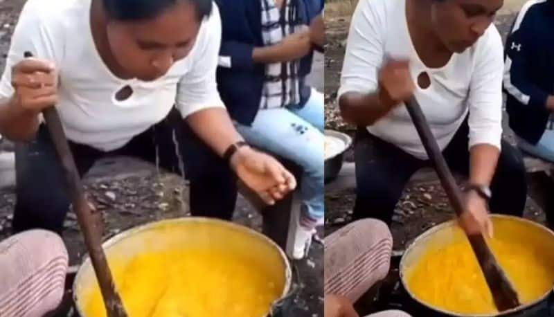 Viral video of woman spitting into drink while brewing it leaves netizens disgusted Vin