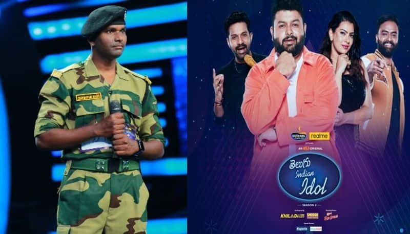 BSF Jawan showed his Patriotism and Passion for Music at Telugu Indian Idol 2 Auditions