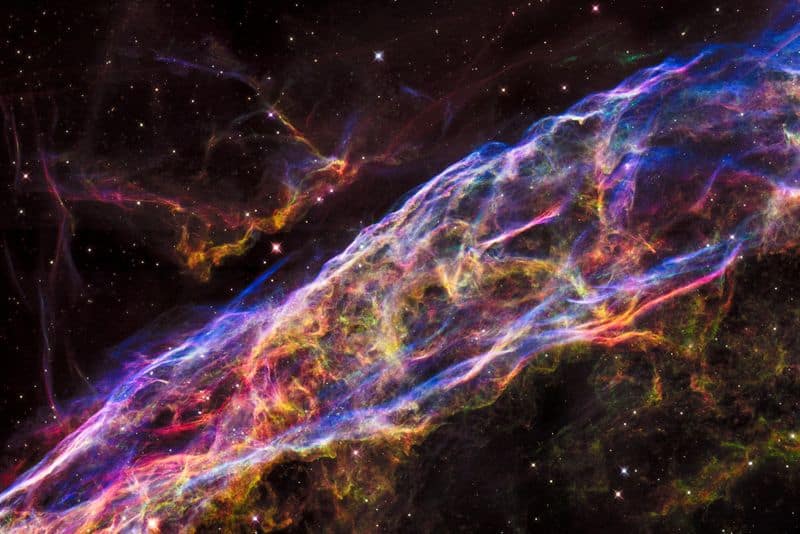 NASA shares stunning images of a star explosion