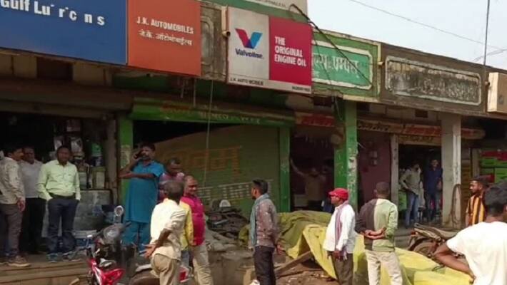 balod news, truck started running without a driver created outcry 