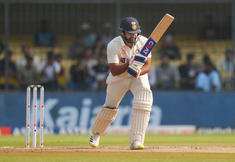 rohit sharma on the edge new milestone in test cricket