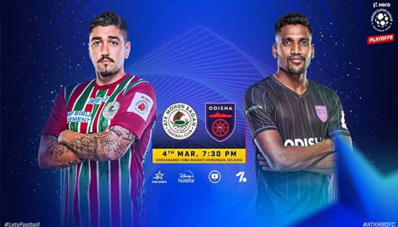 ISL 2022 23: Playoffs debutants Odisha FC face veterans ATK Mohun Bagan with semi final spot on the line