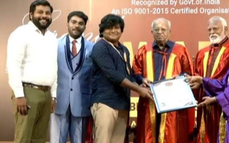 Police have arrested Harish who gave fake doctorate degrees to celebrities including actor Vadivelu