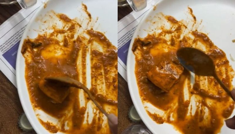 woman shares video in which she says they got non veg food instead of veg food through zomato hyp