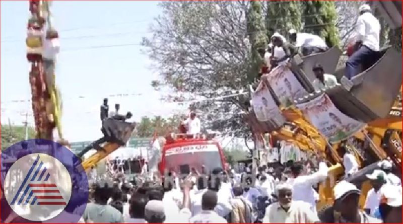 Congress Prajadhwani Yatra Cancelled Due to Dissent at Kundgol in Dharwad grg