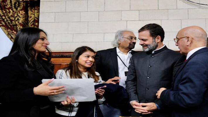 Rahul Gandhi in london