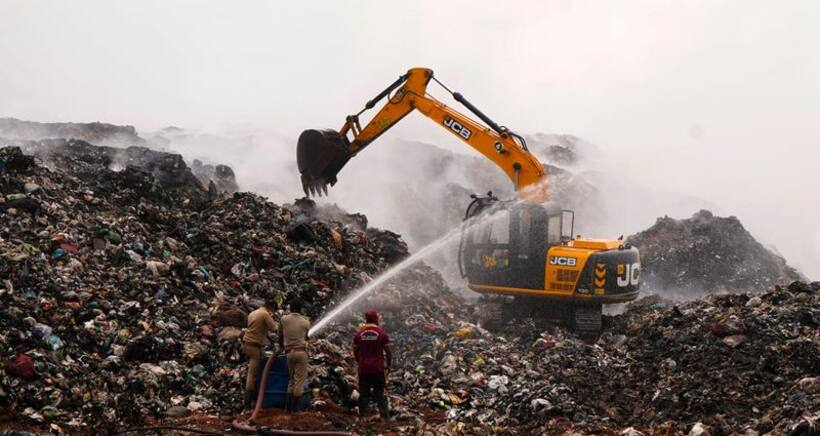 Days after Brahmapuram fire, no probe yet, 'offender' Zonta Infratech still carrying out biomining on site