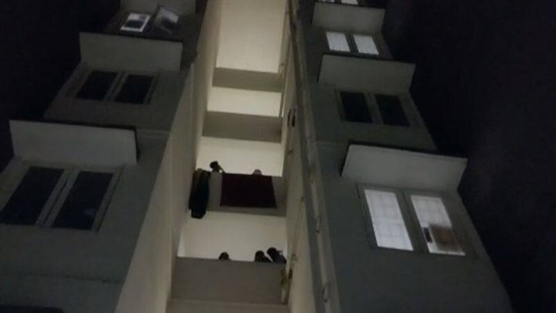 12th class student committed suicide by jumping from 13th floor in coimbatore 