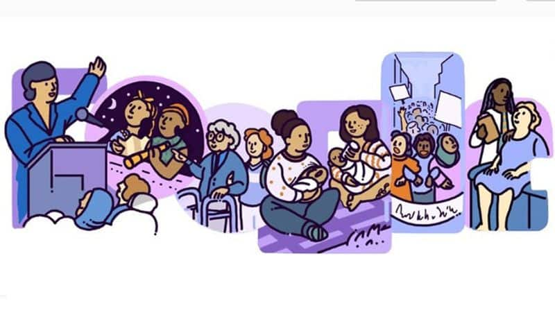 International women's day 2023: Google doodle specially wished