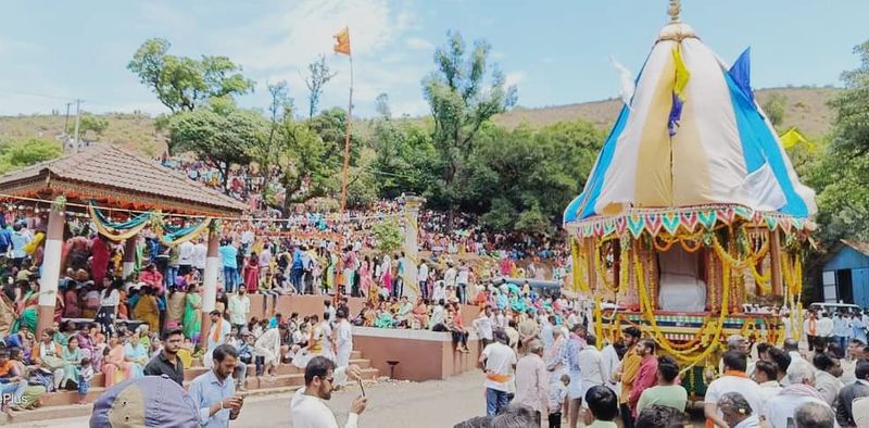 Mallikarjuna Swamy Rathotsava Was Held Lavishly At Chikkamagaluru gvd