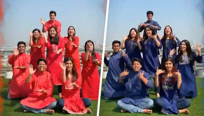 Dance group's impressive Holi performance on Bollywood songs - gps