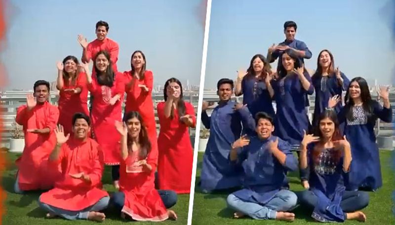 Dance group's impressive Holi performance on Bollywood songs - gps