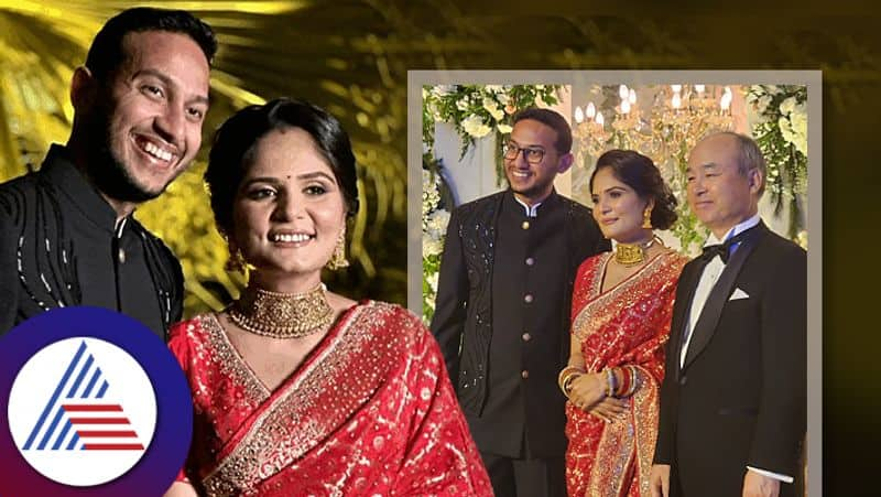 Oyo founder Ritesh Agarwal wedding seeks blessings of SoftBanks Masayoshi Son san