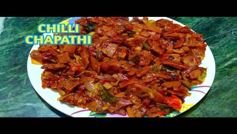 Delicious Chili Chapati Recipe in Tamil