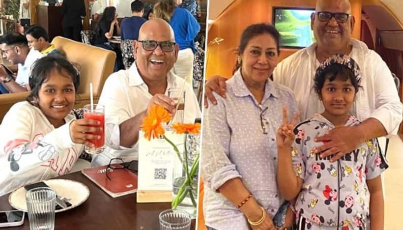 Who is Satish Kaushik's wife? Also know about his 10 year old daughter Vanshika