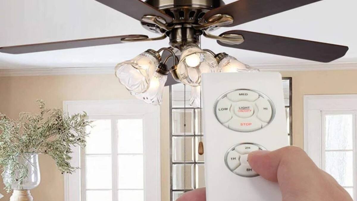 remote control ceiling fan