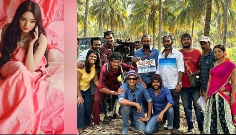 soorya j menon shares joy of pack up of her first movie bigg boss fame nsn