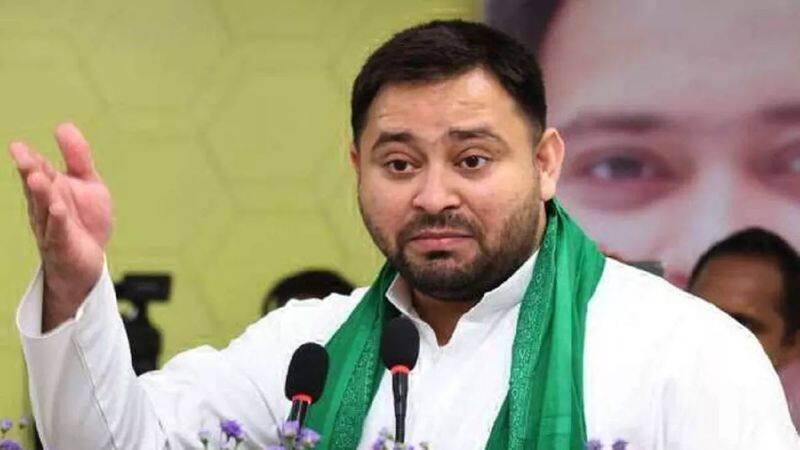 Bihar DCM tejashwi yadav remark against ram mandir erupt controversy ahead of Ayodhya consecration ceremony ckm