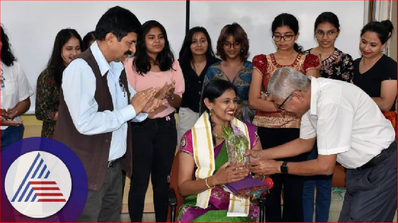 International Women's Day to Manasi Sudhir at CPAS udupi rav