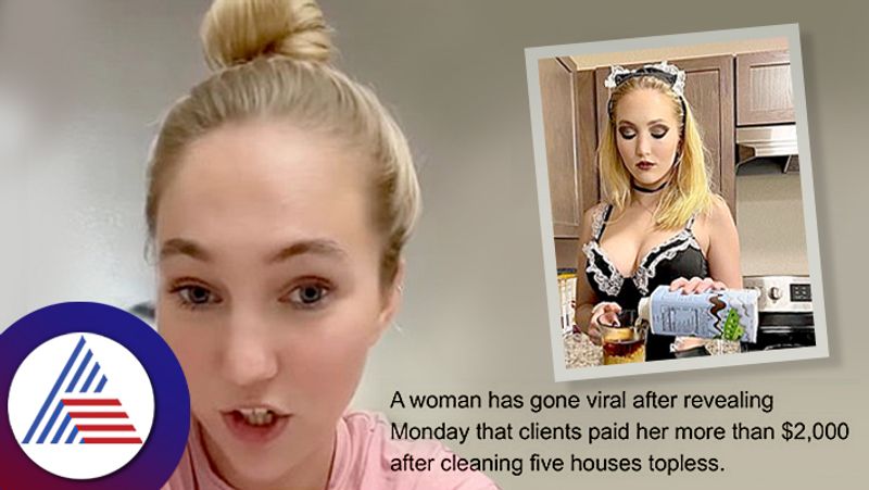 United States woman earns Rs 1 point 8 lakh per day as topless maid san