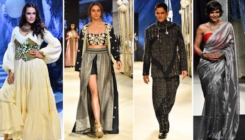 Lakme Fashion Week 2023: Neha Dhupia, Mandira Bedi, Rakul Preet Singh and more walk the ramp RBA