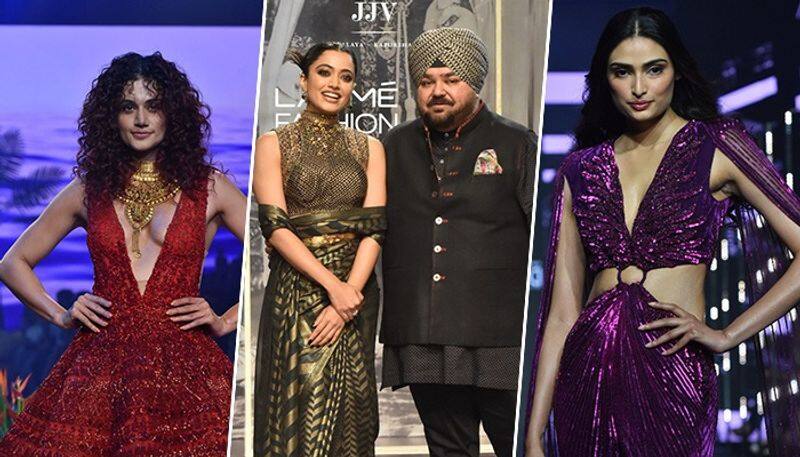 Lakme Fashion Week 2023: Rashmika Mandanna, Athiya Shetty, Taapsee Pannu, and more walk the ramp like pro RBA