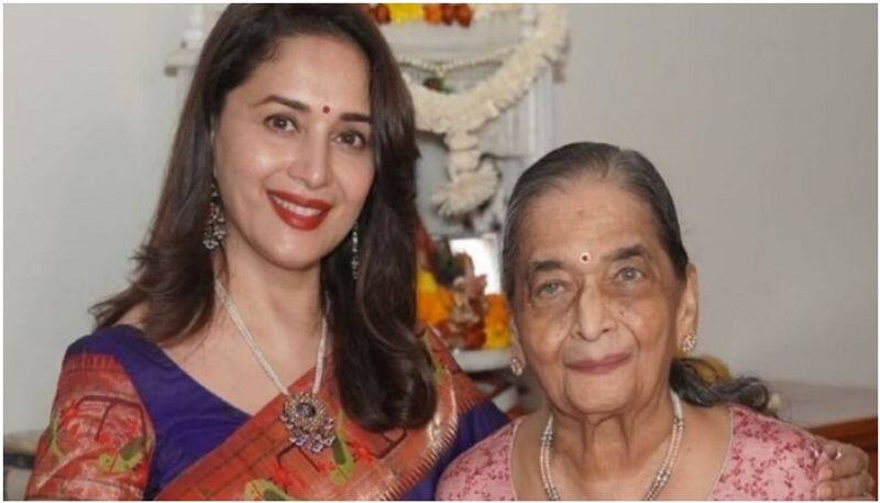 Bollywood star Madhuri Dixit mother Snehlata dies at 90 sgk