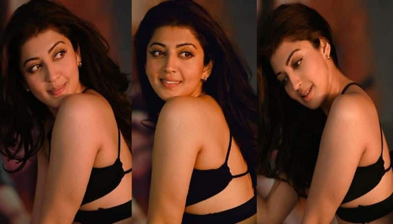 Actress Pranitha Subhash attracts with her stunning poses