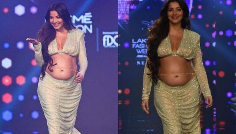 Antara Marwah wows everyone as she bares her baby bump on ramp azn