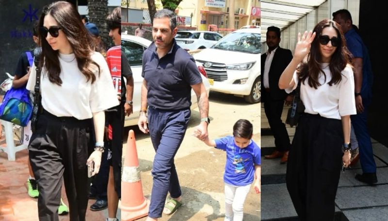 Karisma Kapoor and ex-husband Sunjay Kapur meets  first time after their divorce sgk