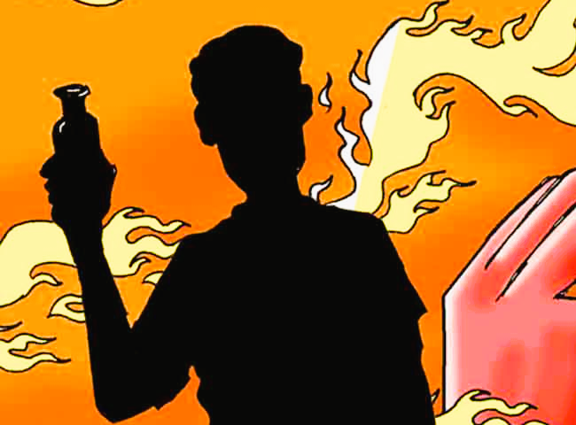 Acid attack on girlfriend in Dehradun Acid attack on girlfriend in Dehradun