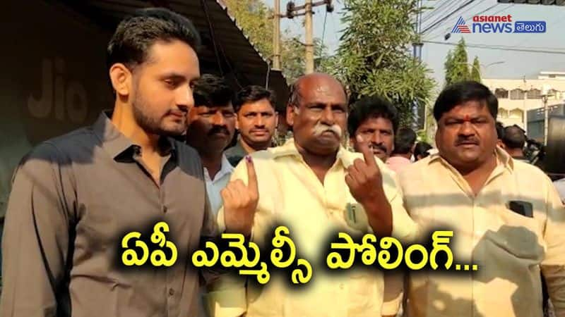 MLC Election Polling in Andhra pradesh