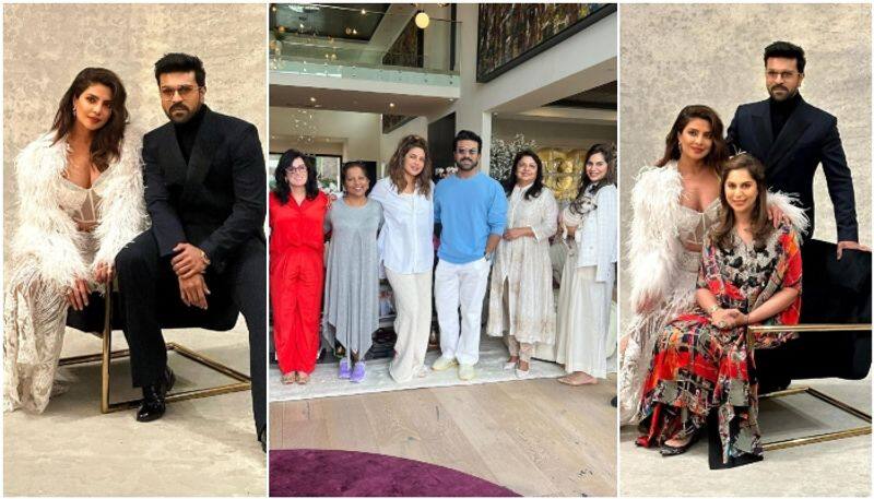 Ram Charan and wife Upasana visit Priyanka Chopra's LA house, photot viral sgk