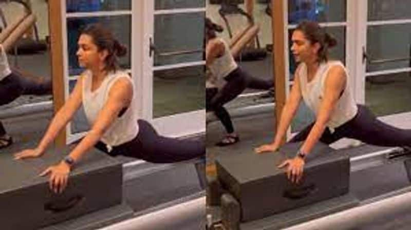 Deepika Padukone  6.30 am workout before Oscar appearance set to Naatu Naatu