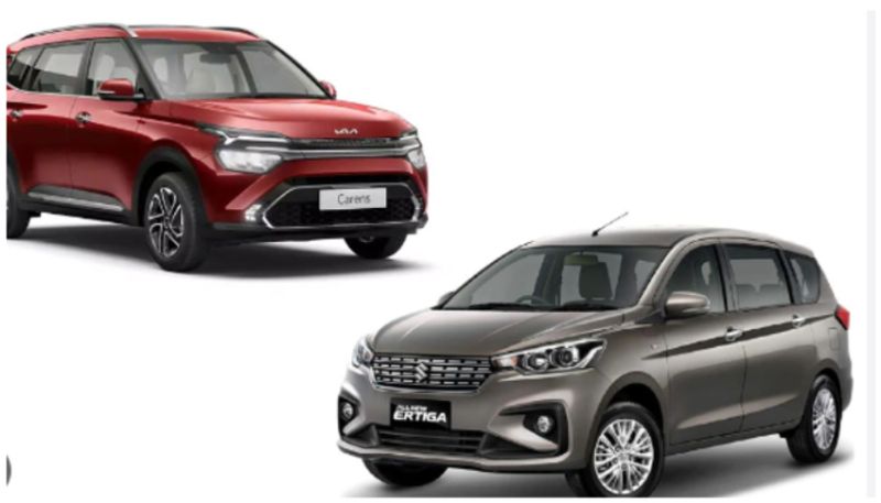 Kia Carens and Maruti Ertiga Sales Gap Narrows prn