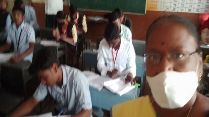 Squad clicked selfies inside PU exam hall Notice to offending officer sat