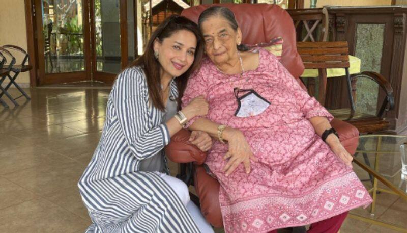 madhuri dixit shares about her late mother in instagram page hyp