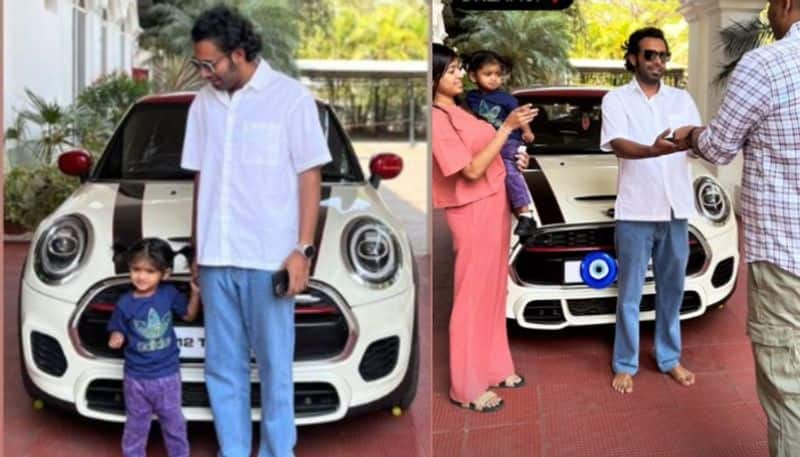 Arjun Ashokan bought new Mini Cooper nrn