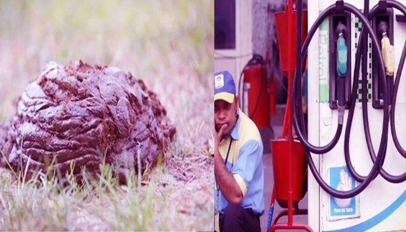 A French farmer runs his vehicles use fuel made from cow dung prn